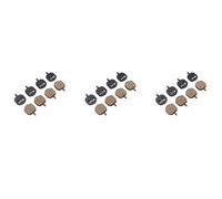 Giwnhvx Lot de 12 paires de plaquettes de frein à disque de vélo pour MX2 MX3 MX4 SOLE, GX-C, JAK-5, classe Sport EX, résine