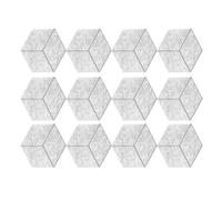 Giwnhvx Lot de 12 panneaux acoustiques auto-adhésifs en mousse haute densité 11,8 x 10,2 cm