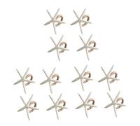 Giwnhvx Lot de 12 porte-serviettes Marina pour serviette marine pour table, mariage, anniversaire, banquet, Noël