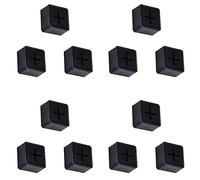 Giwnhvx Lot de 12 porte-serviettes pour salle de bain - Crochets muraux autocollants pour serviettes de cuisine, noir
