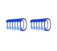 Giwnhvx Lot de 12 rouleaux de ruban thermique bleu 20 mm x 33 m pour sublimation thermique