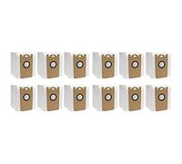 Giwnhvx Lot de 12 sacs à poussière de rechange pour aspirateur robot à vidange automatique A90+