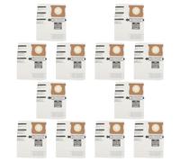 Giwnhvx Lot de 12 sacs à poussière universels de rechange pour aspirateur 90661 906-61 9066100 de 12 à 22 litres
