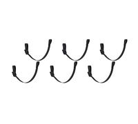 Giwnhvx Lot de 12 sangles de menton pour casque de hockey sur glace - Mentonnière amovible - Accessoire pour casque de hockey