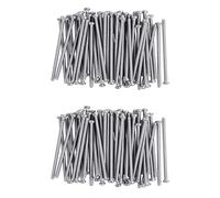 Giwnhvx Lot de 120 vis rondes en acier inoxydable 304 M2,5 x 40 mm