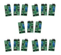 Giwnhvx Lot de 15 modules de comparateur de tension LM393 3,5-24 V avec indicateur LED haut niveau de sortie analogique