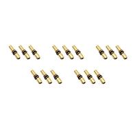 Giwnhvx Lot de 15 pièces de réparation à piston à trois étages en cuivre haute pression 6 mm 30 MPa