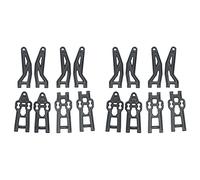 Giwnhvx Lot de 16 bras oscillants supérieurs et inférieurs avant et arrière pour XLF X03 X04 X-03 X-04 1/10 RC Voiture Brushless Truck Pièces Accessoires