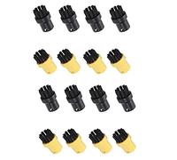 Giwnhvx Lot de 16 brosses à main en poils pour nettoyeur vapeur SC1 SC2 SC3 SC4 SC5 SC7
