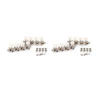 Giwnhvx Lot de 16 chevilles pour accorder des cordes pour mandarine testées pour machines de réglage cordes L + chevilles R pour outils accessoires