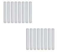 Giwnhvx Lot de 16 plaques d'acier de poids pour gilet lesté, cheville, jambe, équipement de fitness