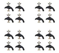Giwnhvx Lot de 16 supports de serrage pour machine de gravure CNC pour table de travail à fente en T