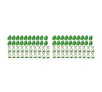 Giwnhvx Lot de 160 clips de fixation murale pour plantes grimpantes - Pour décoration murale