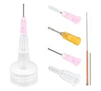 Giwnhvx Lot de 18 capuchons applicateurs de précision pour bouteilles de peinture acrylique de 60 ml, capuchons applicateurs de pointe de précision, fournitures de fraîcheur de voiture