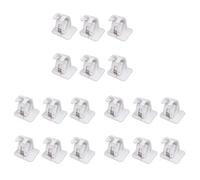 Giwnhvx Lot de 18 supports muraux pour tringle à rideau de douche sans perçage pour la maison, la cuisine
