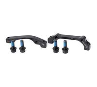 Giwnhvx Lot de 2 adaptateurs pour étrier de frein à disque, 1 jeu avant 180 mm arrière 160 mm et 1 jeu avant 160 mm arrière 140 mm