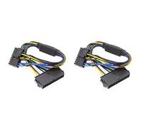Giwnhvx Lot de 2 adaptateurs PSU ATX 24 broches vers 18 broches pour station de travail Z420 Z620 et carte mère 18 AWG 30 cm