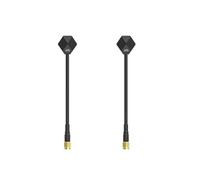 Giwnhvx Lot de 2 antennes FPV 5,8 GHz SMA 2,4 dBi LHCP/RHCP 100 mm/150 mm pour drone de course FPV Accessoires Partie D