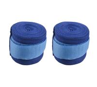 Giwnhvx Lot de 2 bandages de boxe en coton élastique de 2,5 m pour gants de boxe Muay Thai, Taekwondo, bleu