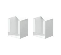 Giwnhvx Lot de 2 boîtes de rangement pour cuisine et chambre à coucher, organisateur de maquillage pour et tasses 17,5 x 14 x 20 cm