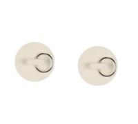 Giwnhvx Lot de 2 bouchons pour lavabo en caoutchouc blanc de 1 1/4 pouces, bouchon pour baignoire, bouchon pour évier, bouchon d'échappement, bouchon pour évier, bouchon d'eau