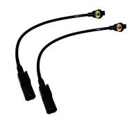 Giwnhvx Lot de 2 capteurs de vitesse de roue arrière gauche ou droite ABS pour W164 ML 1645400717
