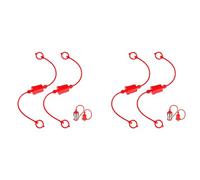 Giwnhvx Lot de 2 capuchons anti-poussière pour raccord rapide hydraulique ISO-B 1/2 E couvercle pour fiche femelle, convient pour fixation rapide hydraulique