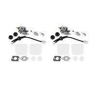 Giwnhvx Lot de 2 carburateurs C1U-K17 pour motoculteur à 2 cycles 7222 7222E 7222M 7225 7230 7234 7240 7920 7924