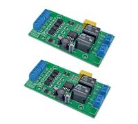 Giwnhvx Lot de 2 contrôleurs avant et arrière DC 6 V 12 V 24 V DC 20 A avec relais de limite pilote de levage P0