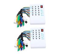 Giwnhvx Lot de 2 contrôleurs de moteur sans balais 24 V/36 V/48 V/60 V/72 V pour voiture, vélo électrique, scooter, appareil de test