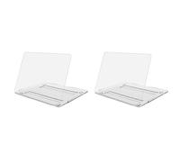 Giwnhvx Lot de 2 coques de protection en plastique transparent pour ordinateur 13 A2337 M1 A2179 A1932