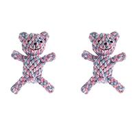 Giwnhvx Lot de 2 cordes à mâcher en coton pour chien