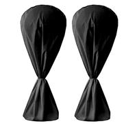 Giwnhvx Lot de 2 couvercles anti-poussière pour ventilateur de sol imperméable, couvre-ventilateur pour piédestal extérieur, protection contre la poussière, pour ventilateur avec support