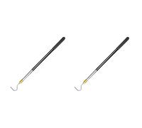 Giwnhvx Lot de 2 crochets en forme de serpent, 154,9 cm, pour retirer les serpents à sonnette, python, tête de cuivre