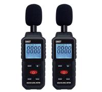 Giwnhvx Lot de 2 détecteurs de bruit numériques 30-130 dB DB DB, testeur audio, outil de diagnostic métro