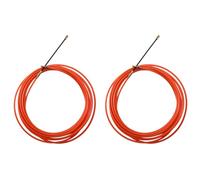 Giwnhvx Lot de 2 extracteurs de câbles électriques en nylon orange 4 mm 5 m