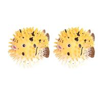 Giwnhvx Lot de 2 figurines sauvages réalistes en plastique pour collection Accessoire éducatif scientifique