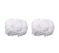 Giwnhvx Lot de 2 filets de but de football, poteaux non inclus, rebondissant, 3 x 2 m, diamètre de la corde d'environ 0,5 cm