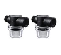 Giwnhvx Lot de 2 filtres de pompe à eau, filtre de rechange pour tuyau à visser de 1,27 cm, compatible avec ou pompes