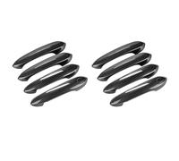 Giwnhvx Lot de 2 garnitures extérieures en fibre de carbone pour poignées de porte extérieures de série 3 5 6 G20 G30 G31 G32 G01 G02 G05 G06 X3 X4 X5 X6