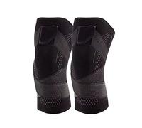 Giwnhvx Lot de 2 genouillères unisexes pour le sport, protections du ménisque, manchon de compression pour le genou, genouillère de sport, pièces de fitness, taille XL