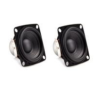 Giwnhvx Lot de 2 haut-parleurs Bluetooth magnétiques à double arc plat 52 mm 4 Ohm 10 W