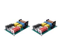 Giwnhvx Lot de 2 haut-parleurs Tweeter Woofer 800 W Crossover Un 2 voies 2 800 Hz PA-280 diviseur pour haut-parleur professionnel de scène KTV Party