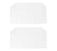 Giwnhvx Lot de 2 housses de clavier 88 touches pour orgue électronique numérique Piano Anti-poussière Transparent Grind Arenaceous Sac de protection étanche