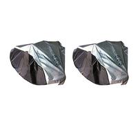 Giwnhvx Lot de 2 housses de protection étanches en nylon pour 3 vélos