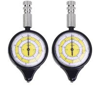 Giwnhvx Lot de 2 mesureurs de carte, compteur kilométrique, boussole, curvimètre, extérieur, escalade, sport, télémètre