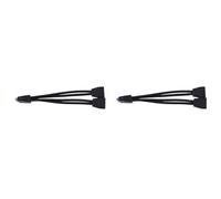 Giwnhvx Lot de 2 mini câbles répartiteurs USB 3.0 19 broches/20 broches pour carte mère