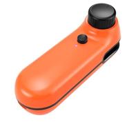 Giwnhvx Lot de 2 mini sacs rechargeables 2 en 1 pour scellage thermique, sac de rangement en plastique, scellant à collation, sac à main, D