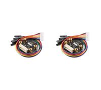Giwnhvx Lot de 2 modules d'affichage IPS couleur TFT LCD de 3,2 cm - Écran rond LED RVB 240 x 240 GC9A01 - Interface SPI à 4 fils