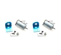 Giwnhvx Lot de 2 moteurs 540 brossé avec base de montage pour 12428 12423 12427 1/12 RC Car Upgrade Parts Accessories